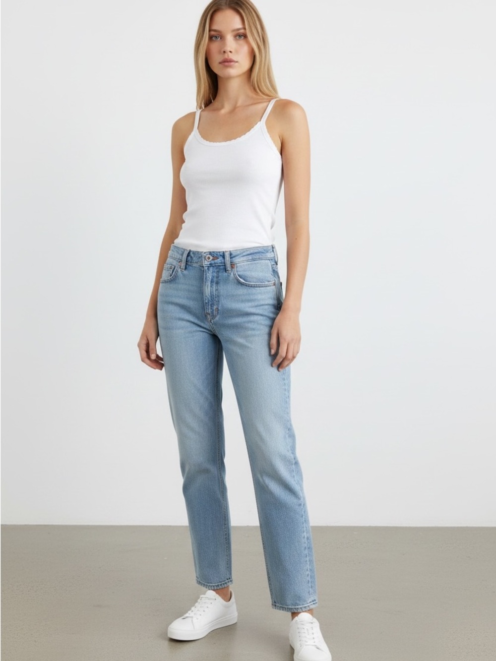 Acne Studios Row Clean Light Vintage Wash